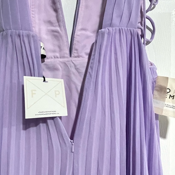 Fame and Partners Lilac Gown - Picture 6 of 16